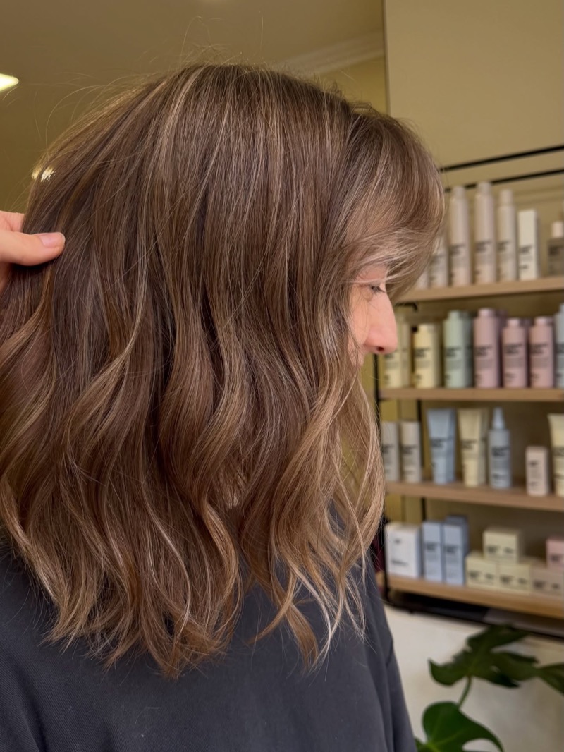 Natural blonde highlights by Ksenia